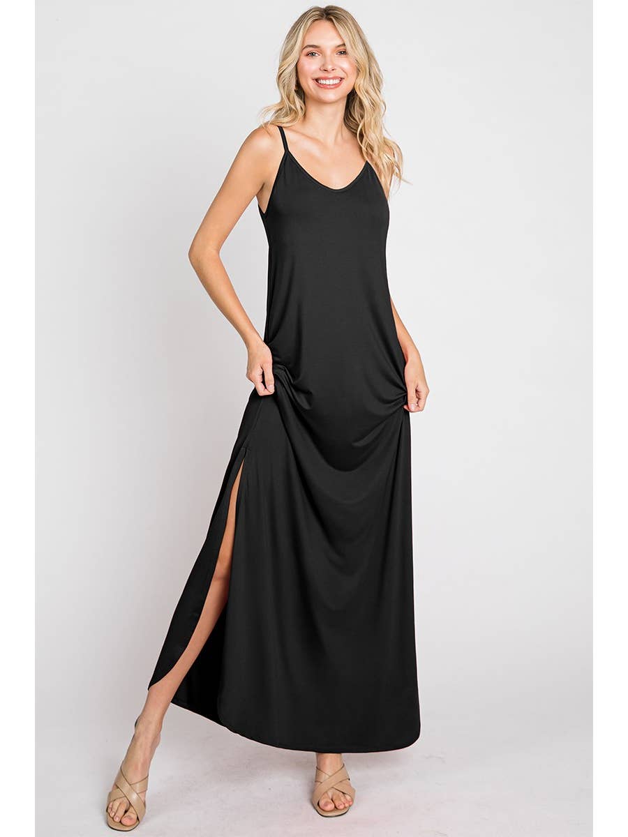Dress Cami Maxi with pockets