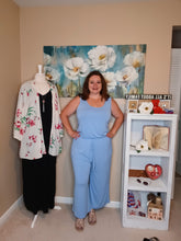 Load image into Gallery viewer, Jumpsuit Sleeveless with pockets plus size (pants)
