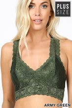 Load image into Gallery viewer, BRALETTE LACE PLUS SIZE TOP
