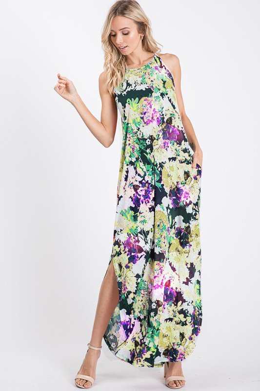 Dress Floral Maxi